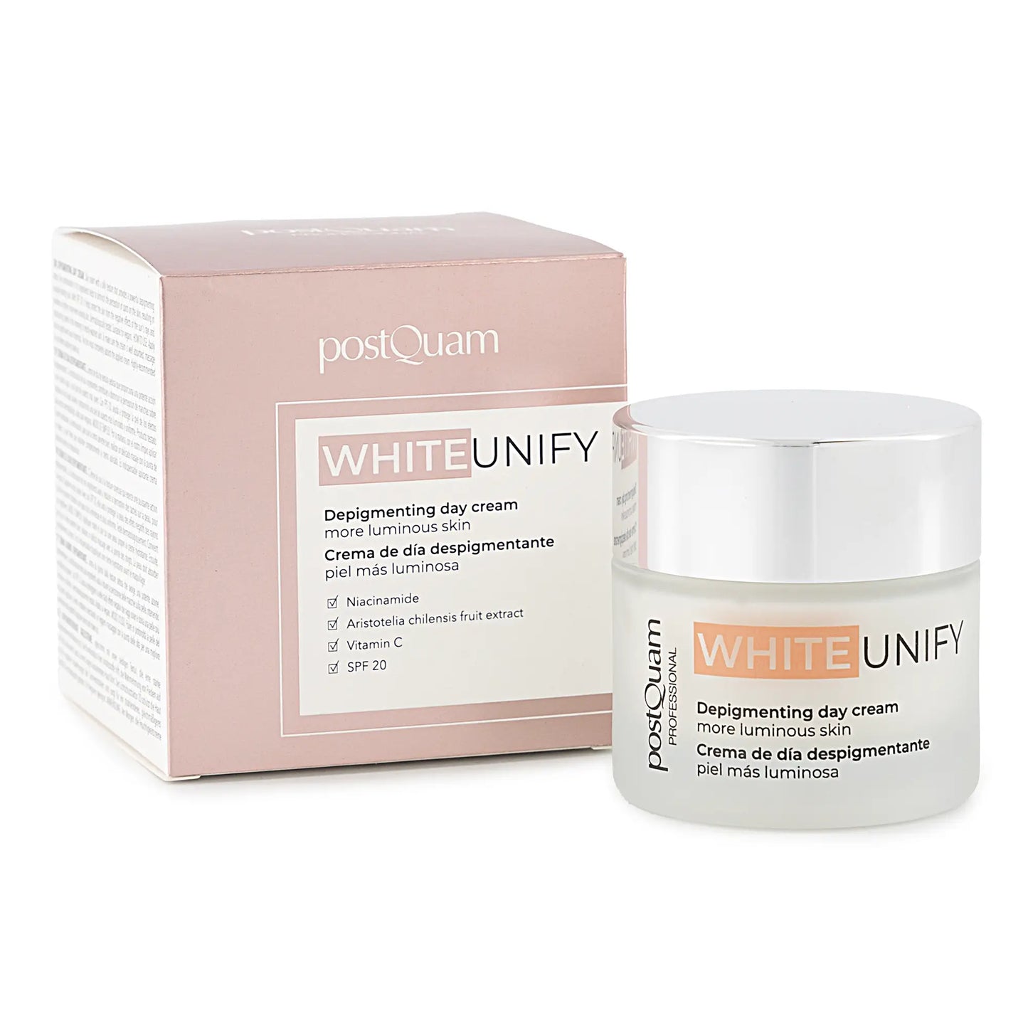 CRÈME DÉPIGMENTANTE WHITE UNIFY SPF 50 ML