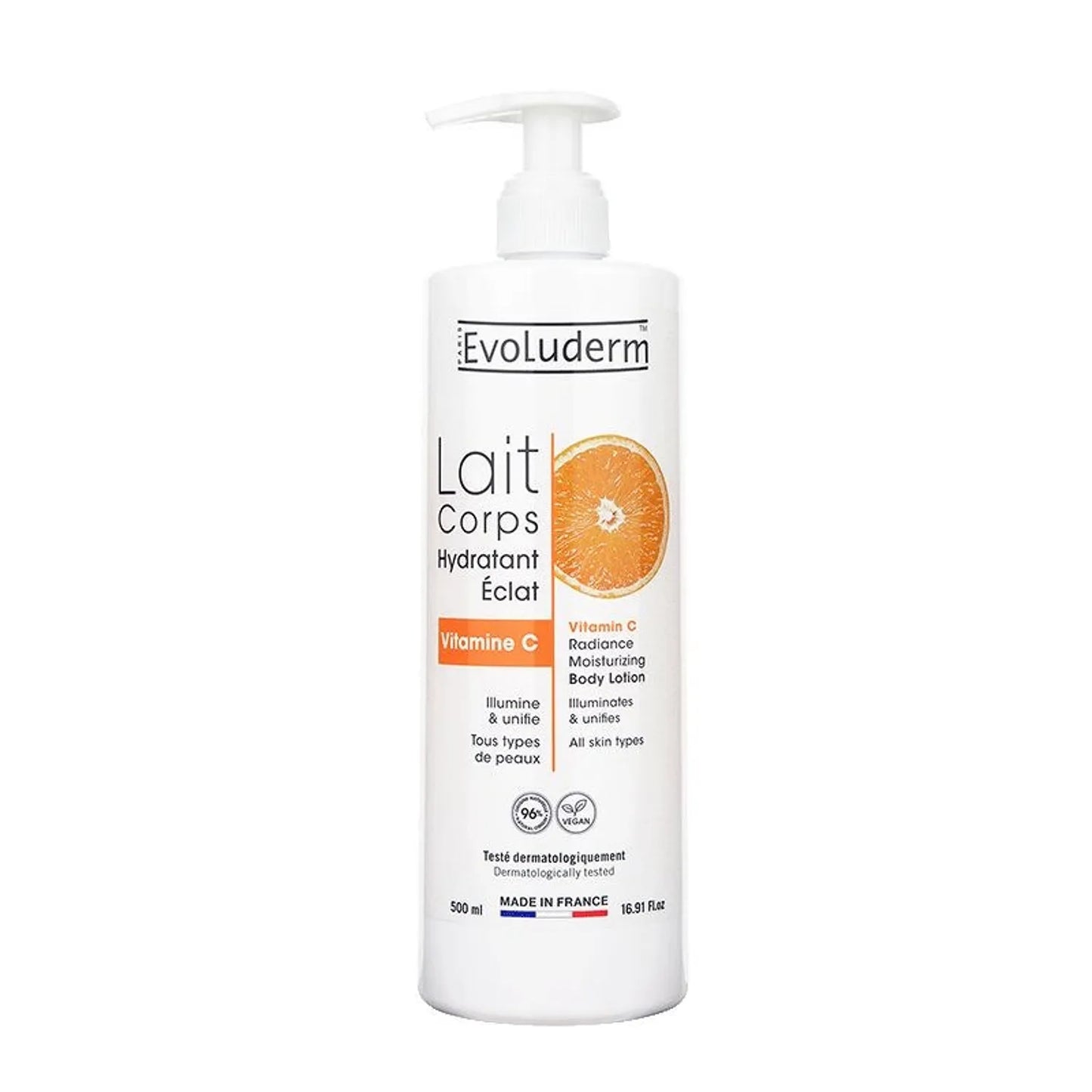 Lait Corps Hydratant Éclat Vitamine C - 500 ml