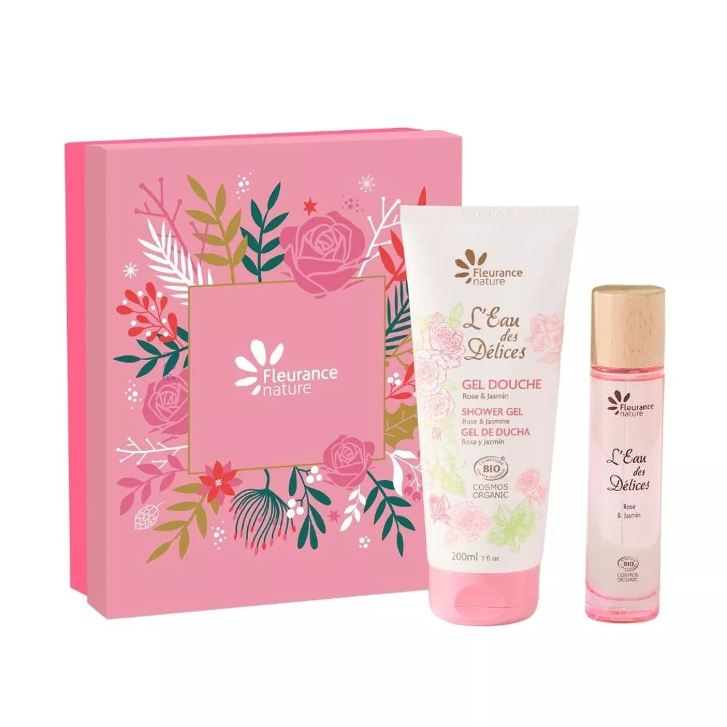 Coffret EDD rose & jasmin - Fleurance Nature