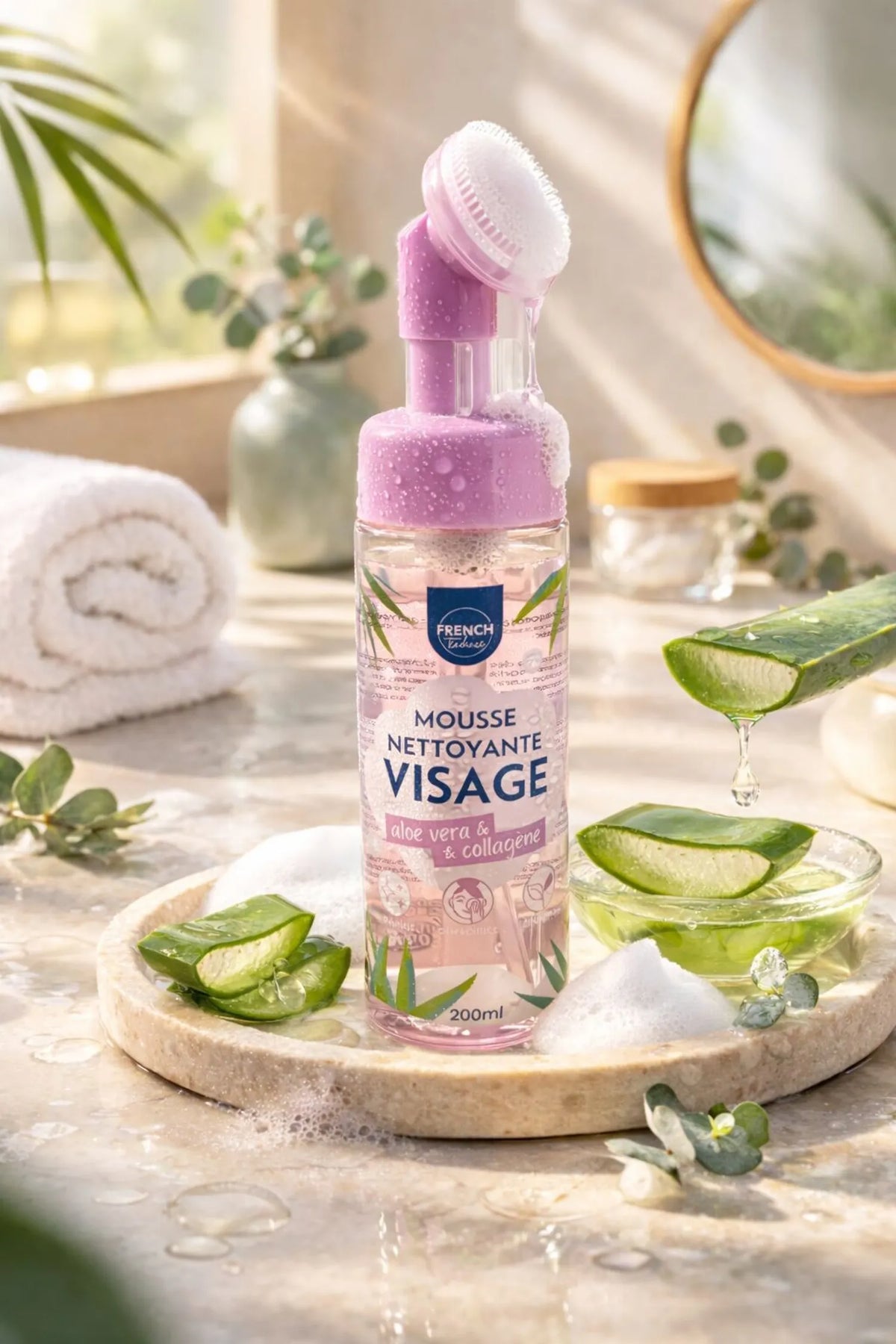 MOUSSE NETTOYANTE VISAGE – 200ML