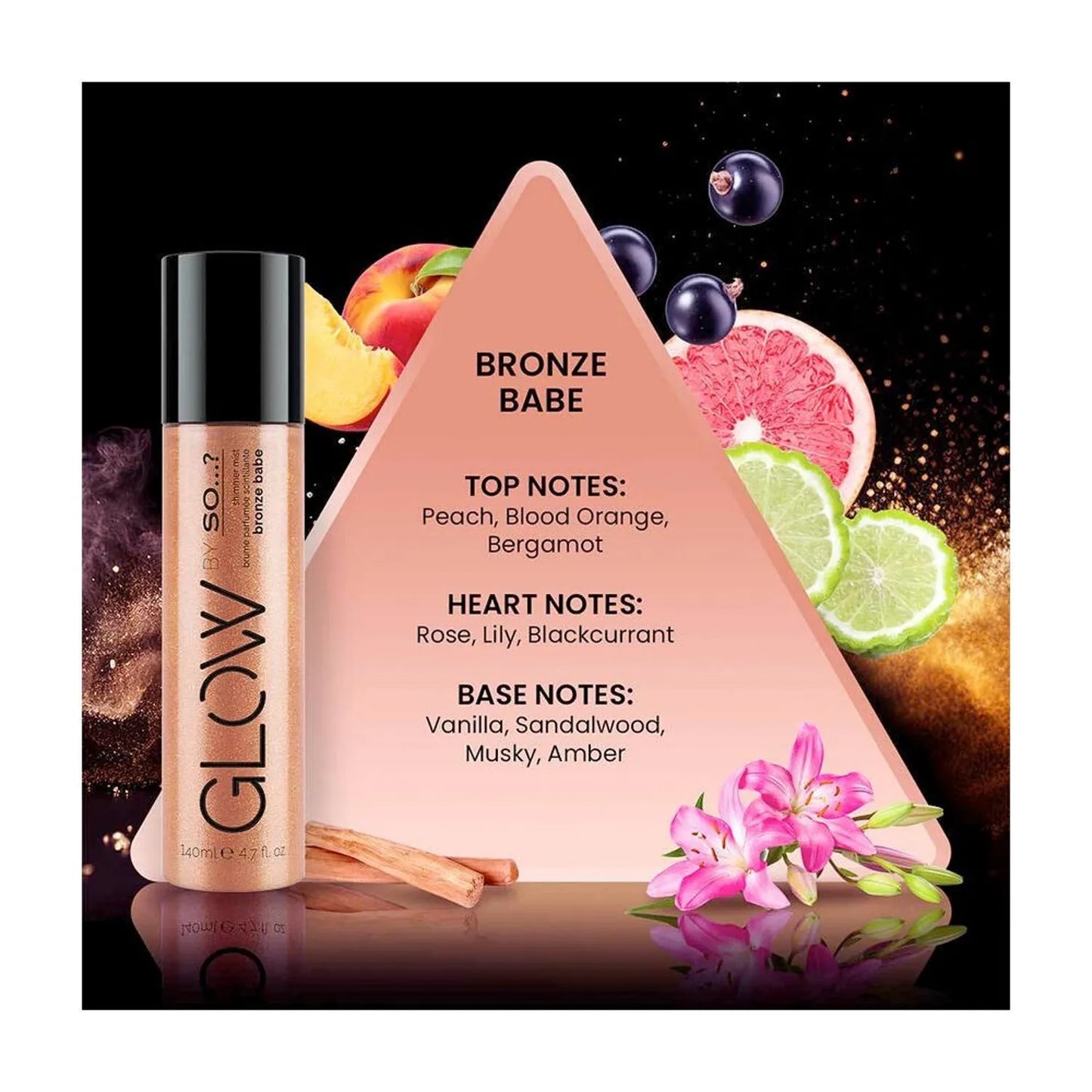 BRUME PARFUMÉE SCINTILLANTE 140ML - GLOW BY SO...?