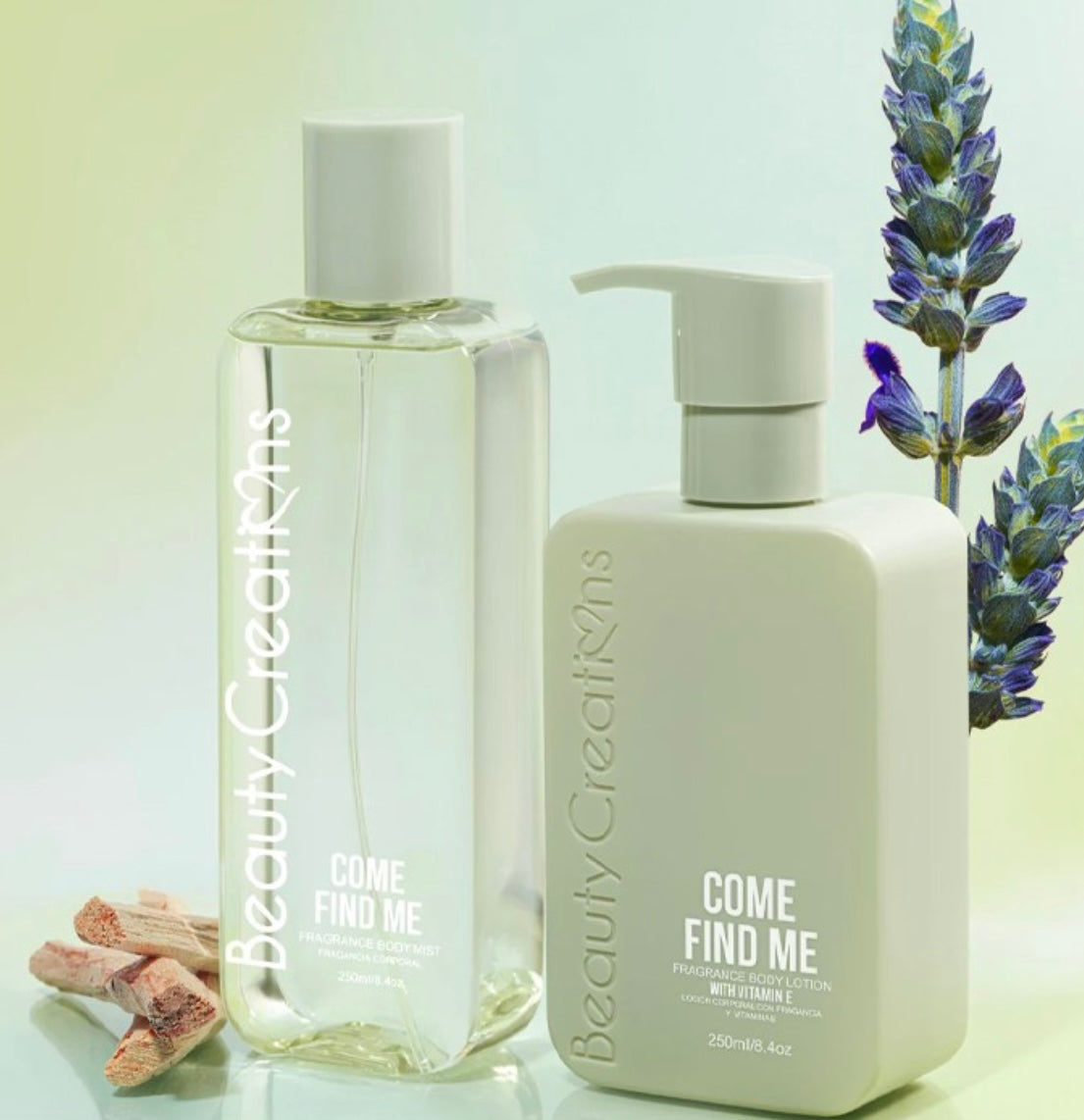 Ensemble de lotion et de brume Beauty Creations