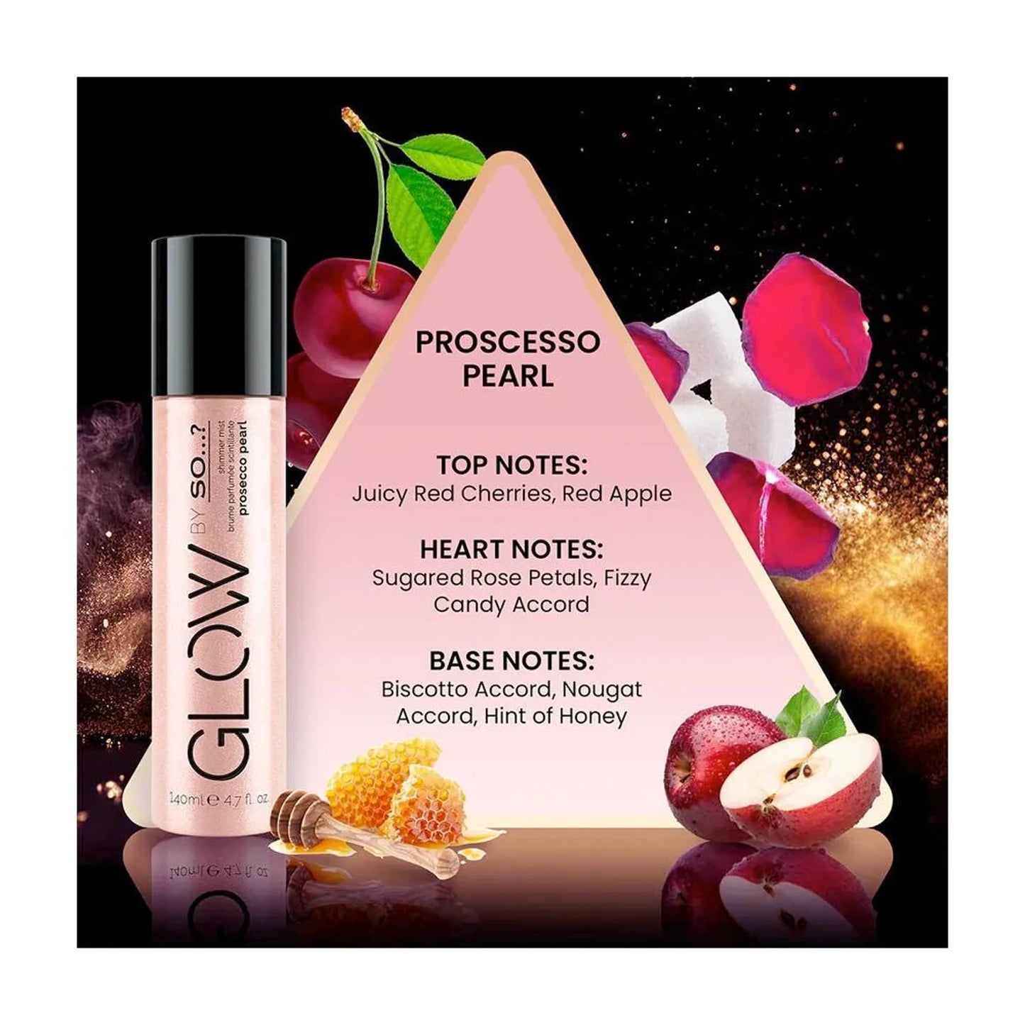 BRUME PARFUMÉE SCINTILLANTE 140ML - GLOW BY SO...?