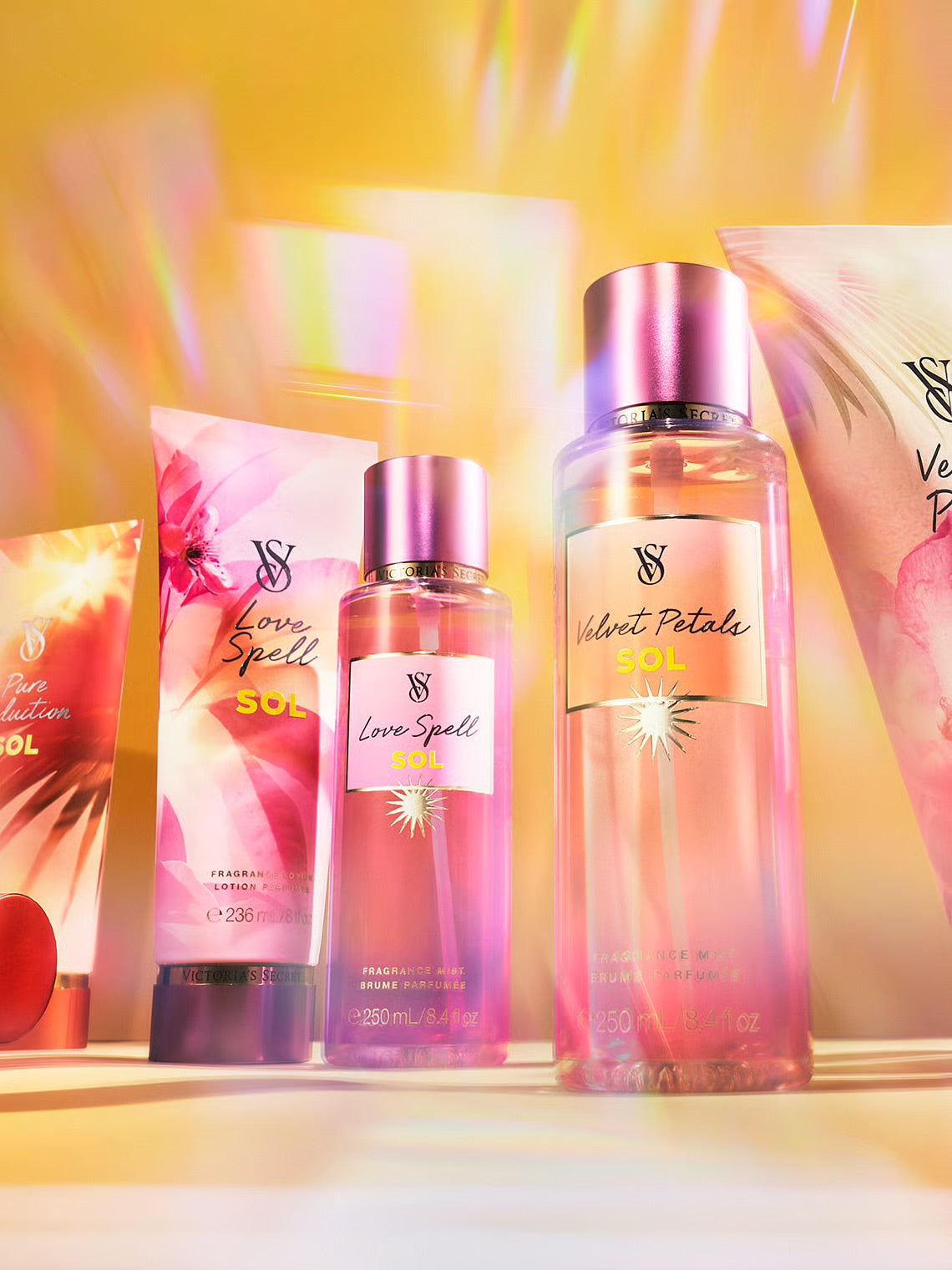 VICTORIA’S SECRET PARFUM POUR LE CORPS
Brume parfumée Love Soleil SOL