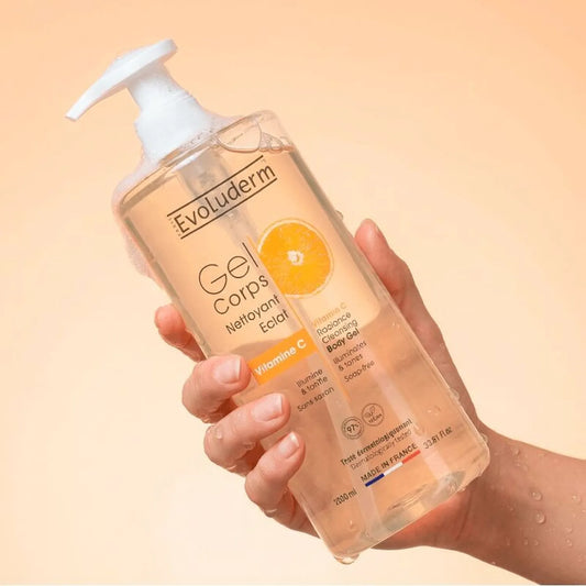 Gel Corps Nettoyant Éclat Vitamine C - 1000 ml