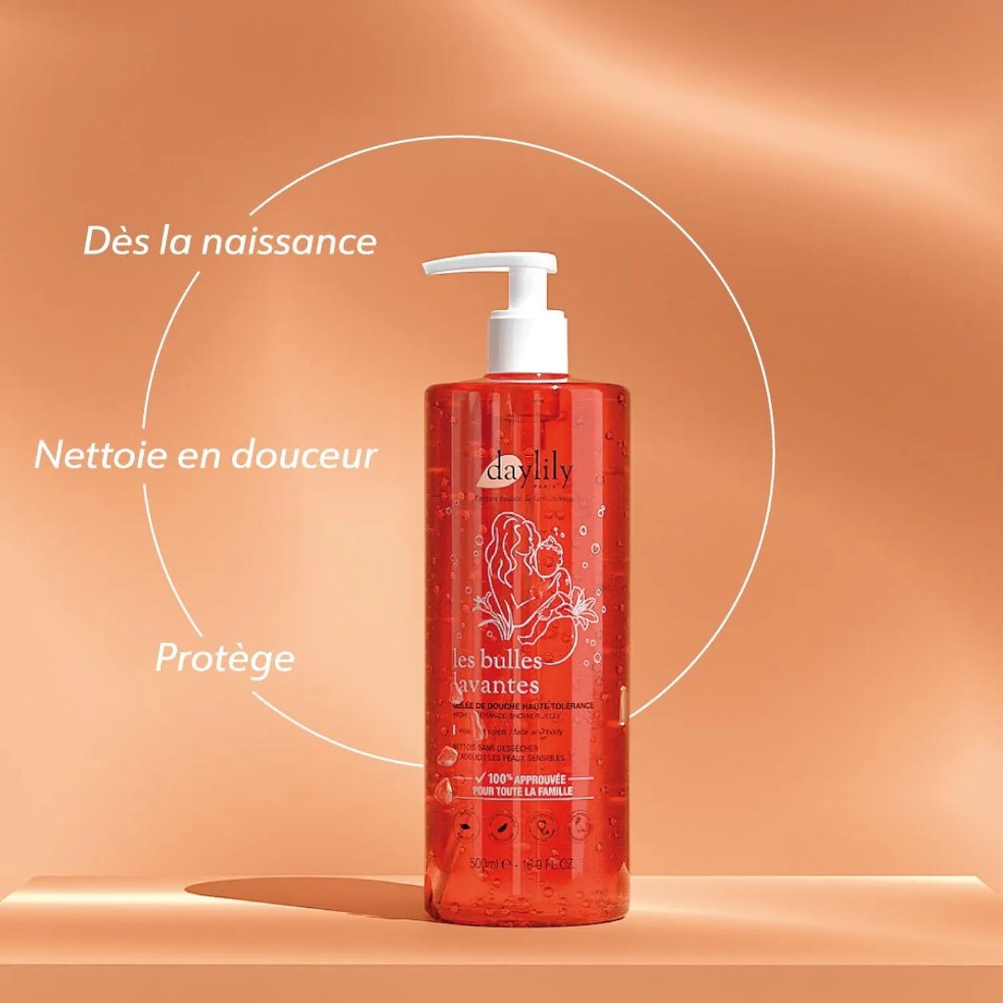 Les Bulles Lavantes - Gelée de douche haute tolérance