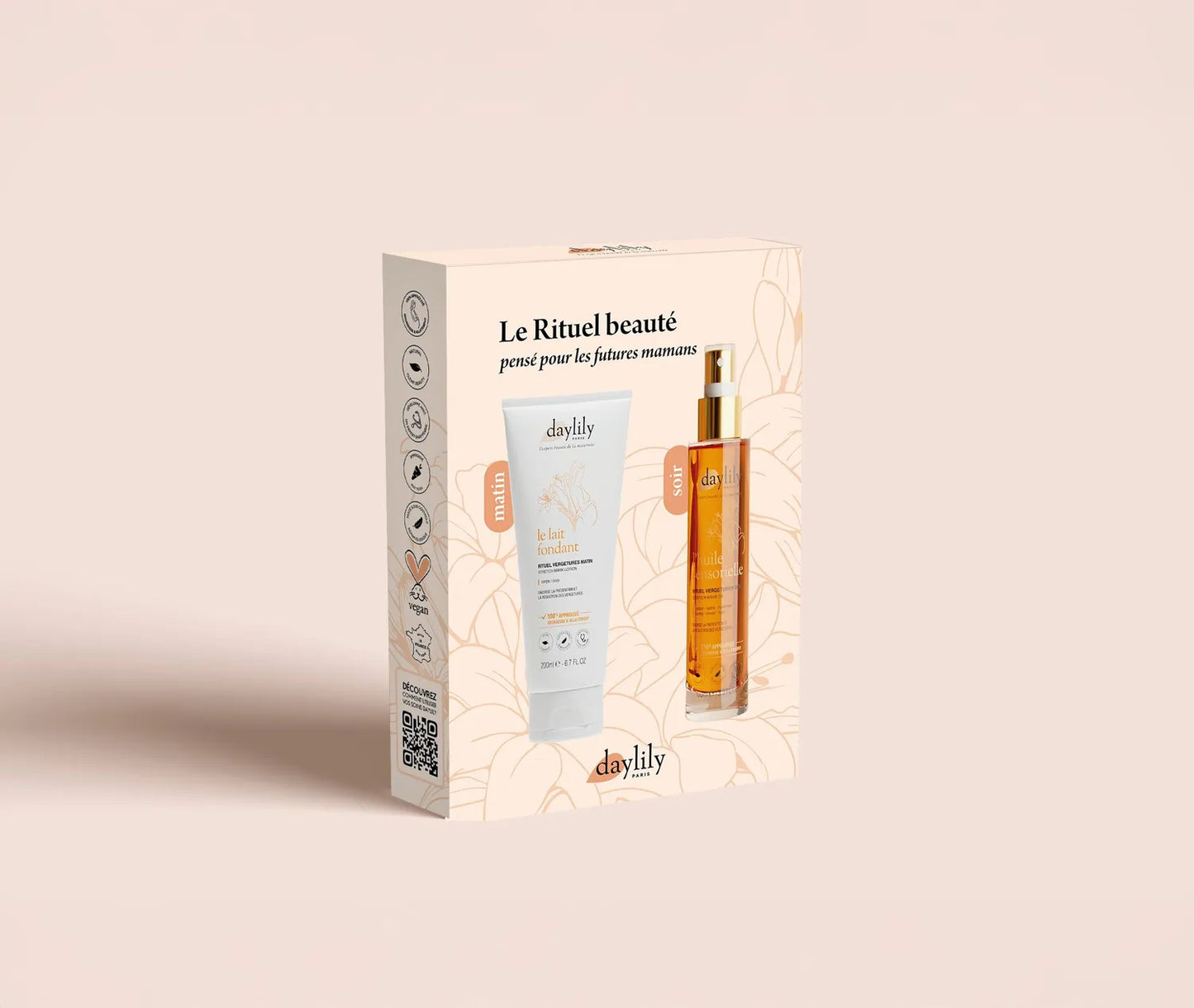 Le Coffret Rituel Vergetures Matin et Soir