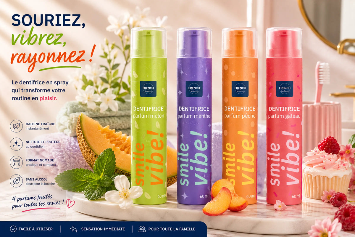 Dentifrice gourmand Smile Vibe