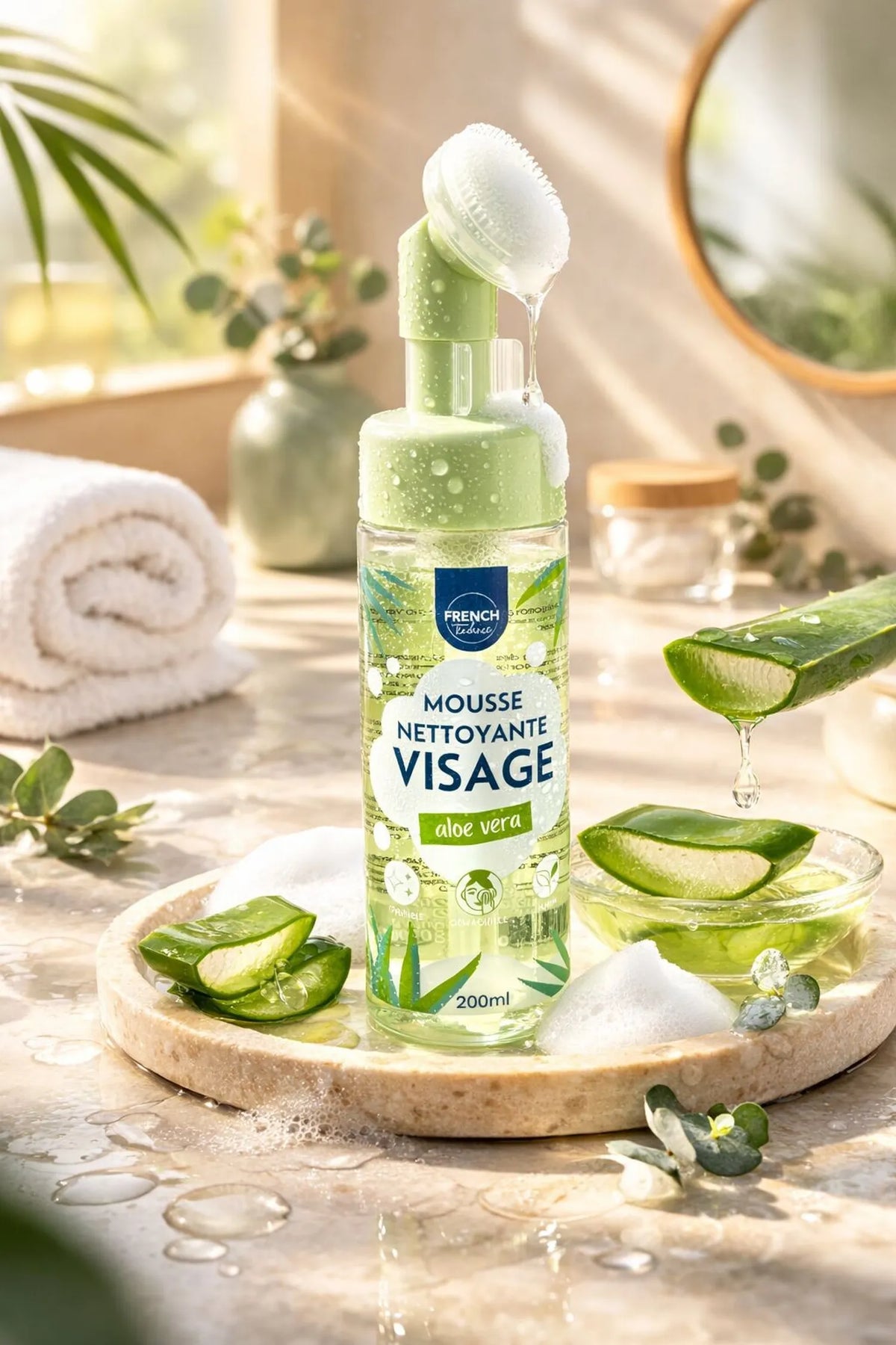 MOUSSE NETTOYANTE VISAGE – 200ML