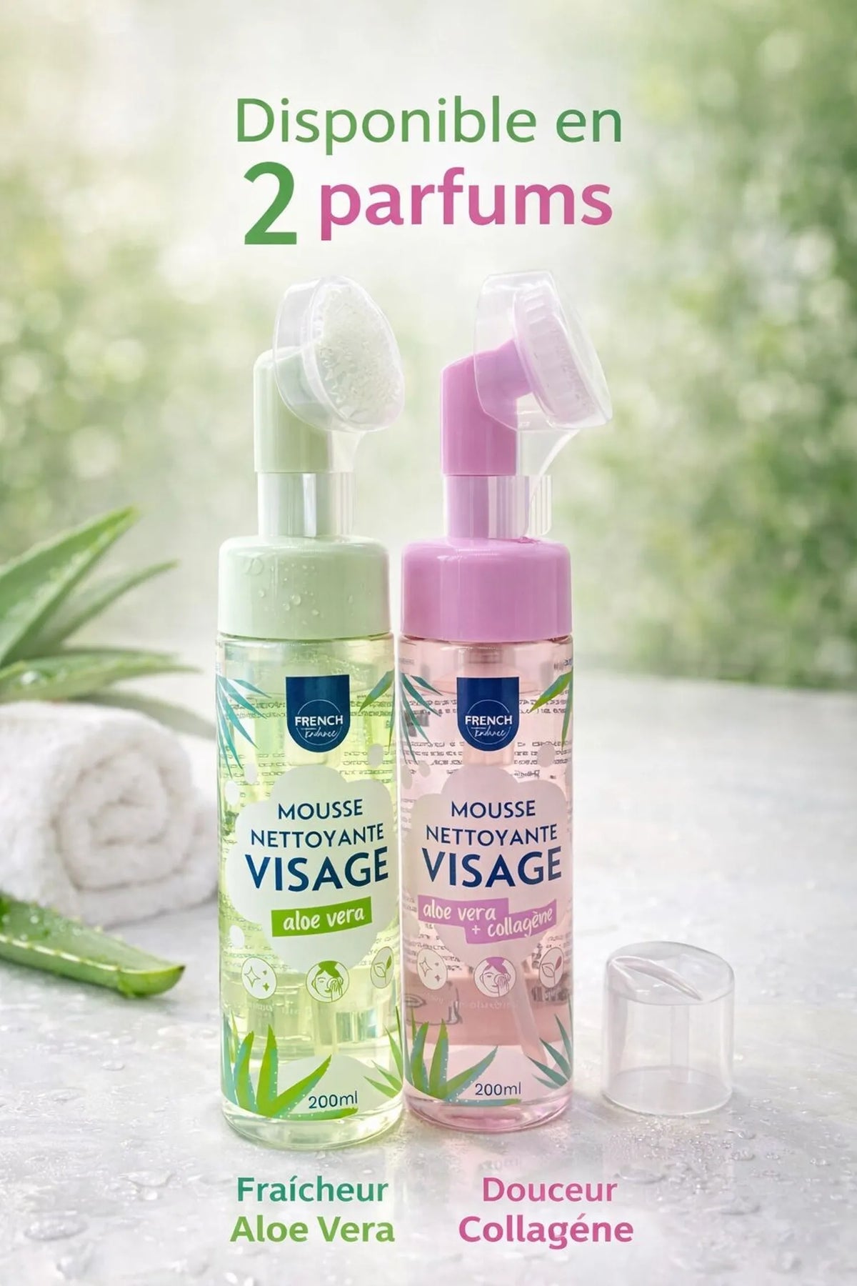 MOUSSE NETTOYANTE VISAGE – 200ML