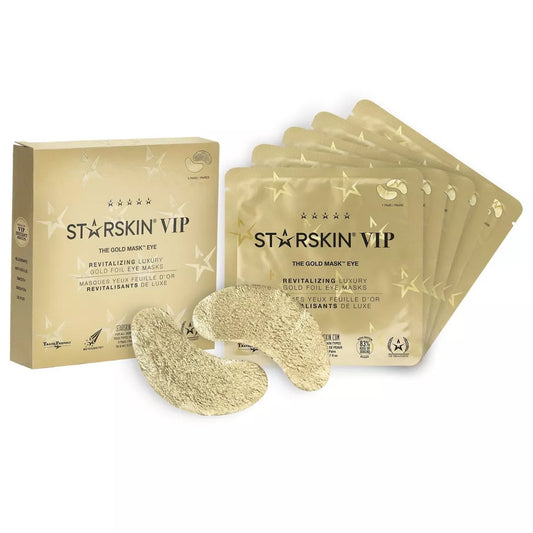 Starskin® VIP The Gold Mask™ Eye - Paquet de 5 - Coussinets revitalisants pour les yeux