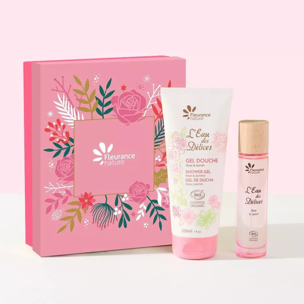 Coffret EDD rose & jasmin - Fleurance Nature