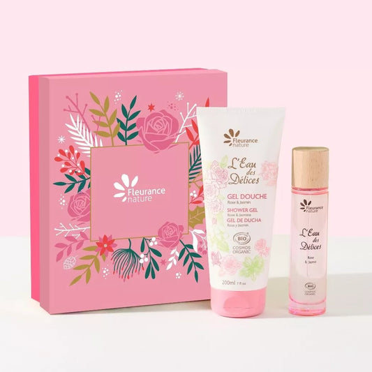 Coffret EDD rose & jasmin - Fleurance Nature