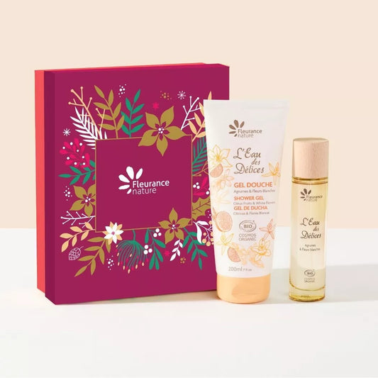 Coffret EDD agrumes & fleurs blanches - Fleurance Nature