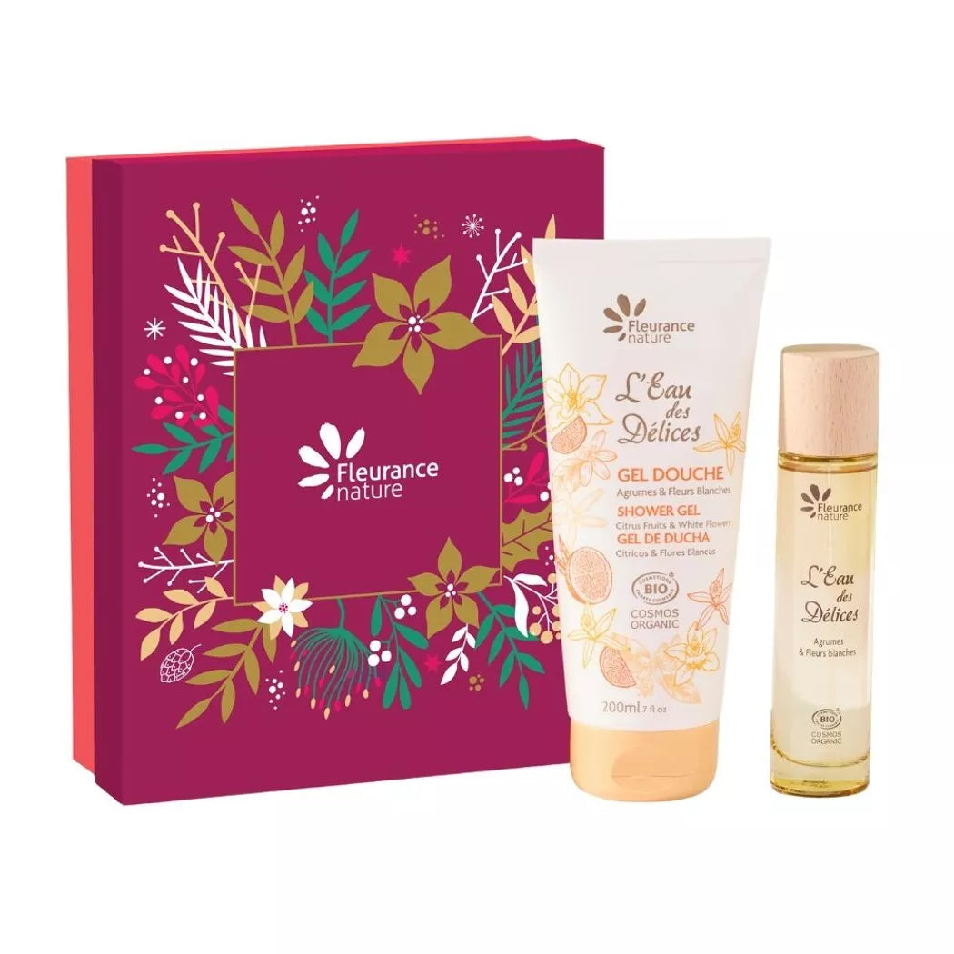 Coffret EDD agrumes & fleurs blanches - Fleurance Nature