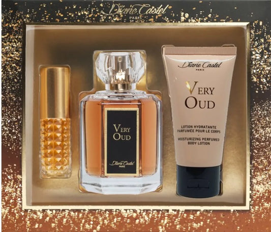 Coffret Diane Castel Very Oud 100ml - Eau de Parfum